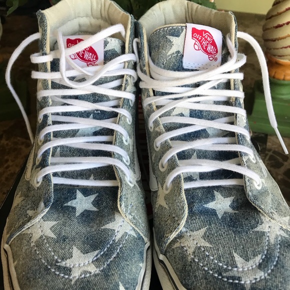 VANS High Tops SUPER CUTE! M 5.5 W 7 🌺 - Picture 6 of 8